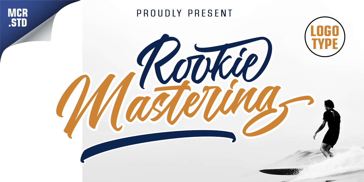 Rookie Mastering Typeface