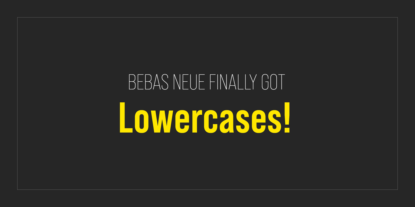 Bebas Neue Pro™
