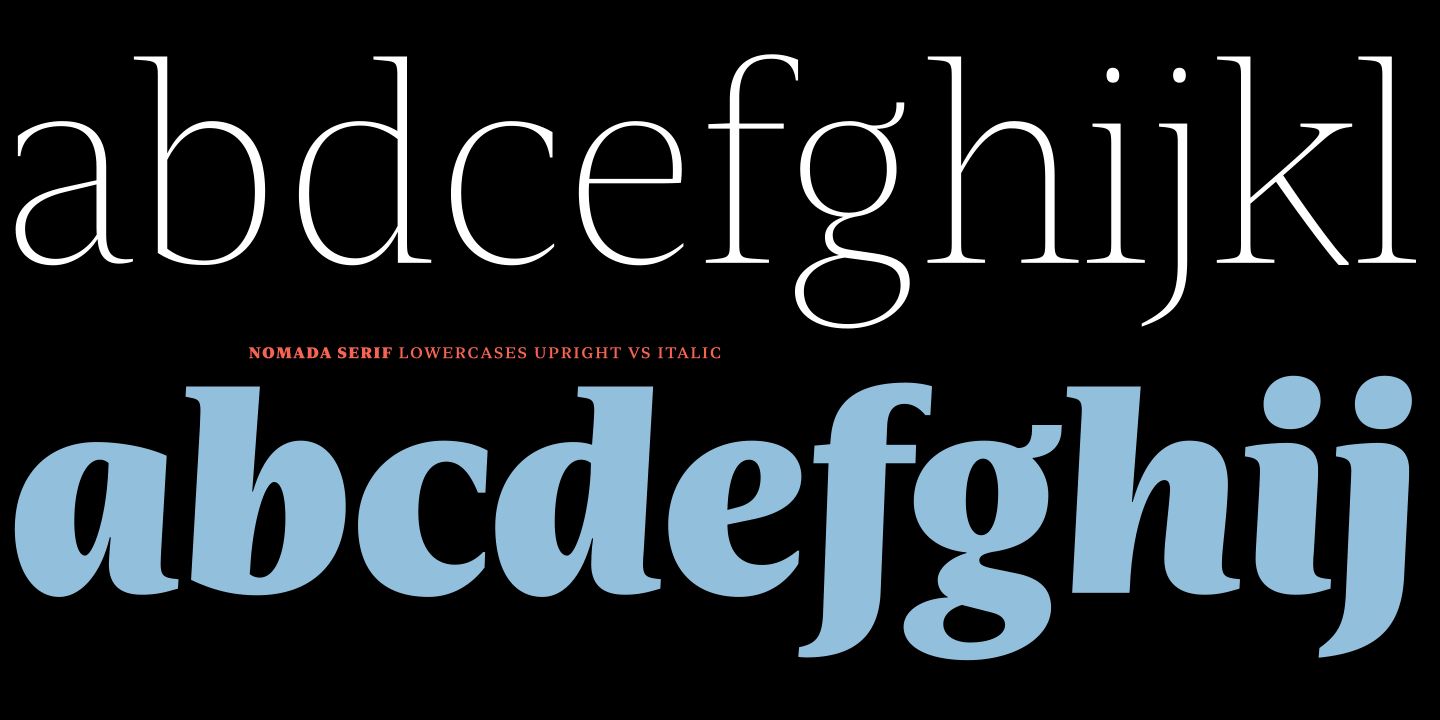 Nomada Serif