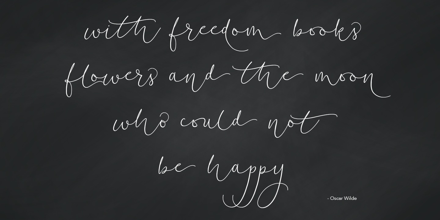 Soft Whisperings Calligraphic