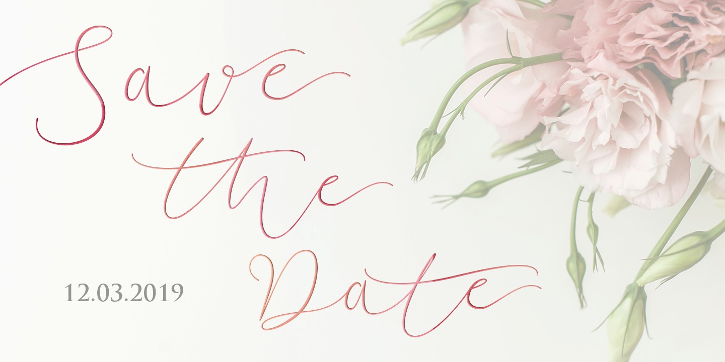 Soft Whisperings Calligraphic