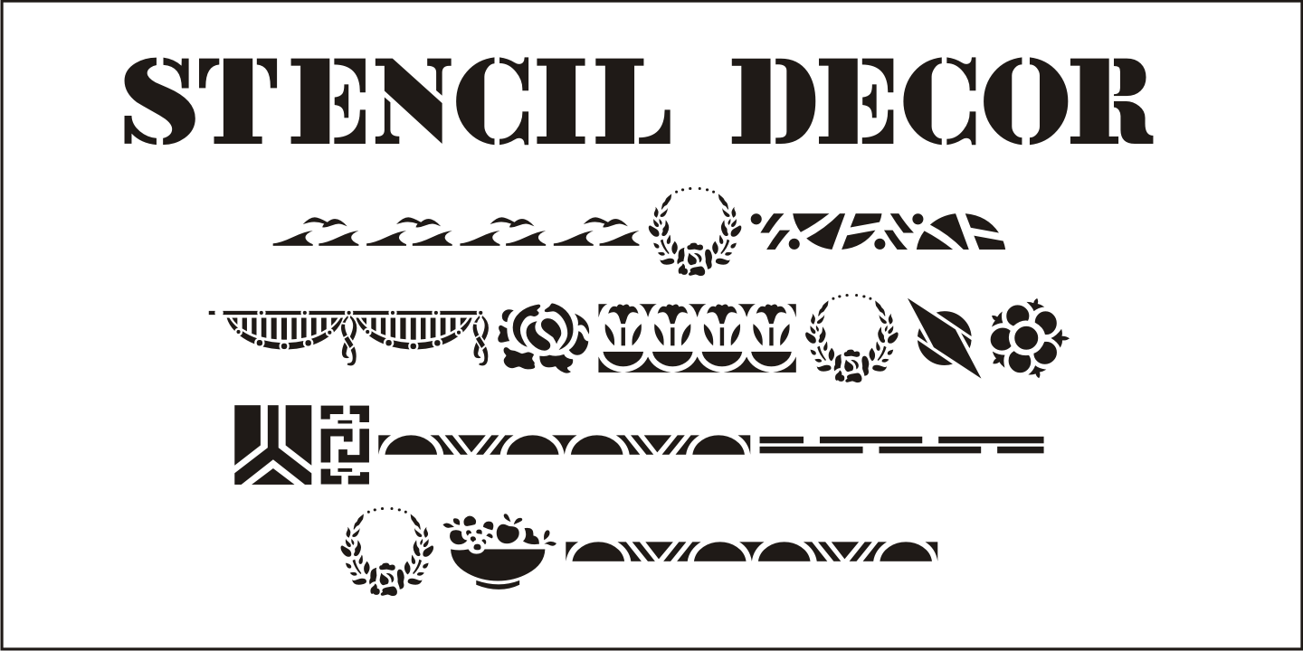 Stencil Decor JNL