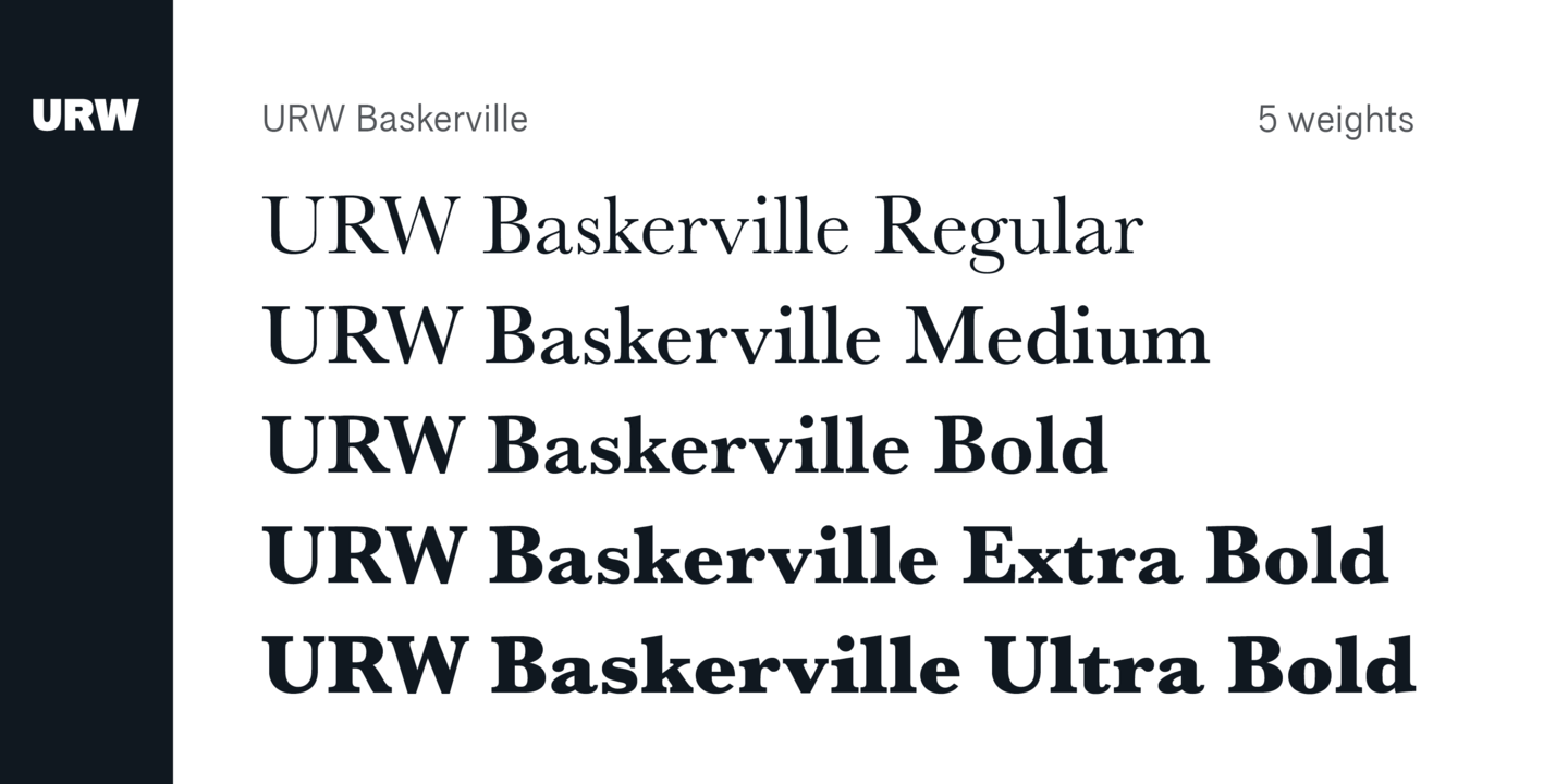 URW Baskerville™