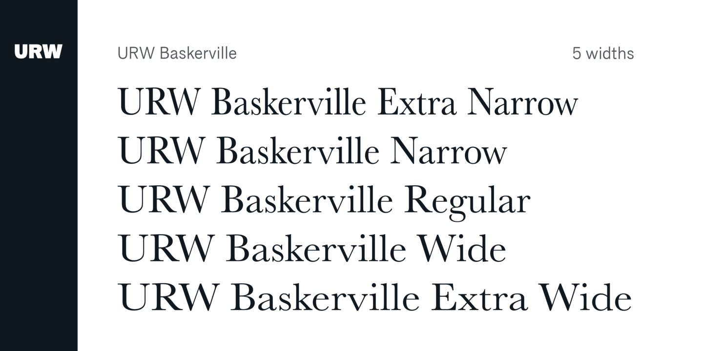 URW Baskerville™