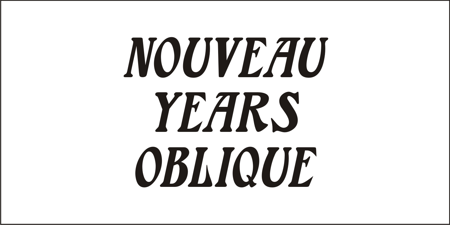 Nouveau Years JNL