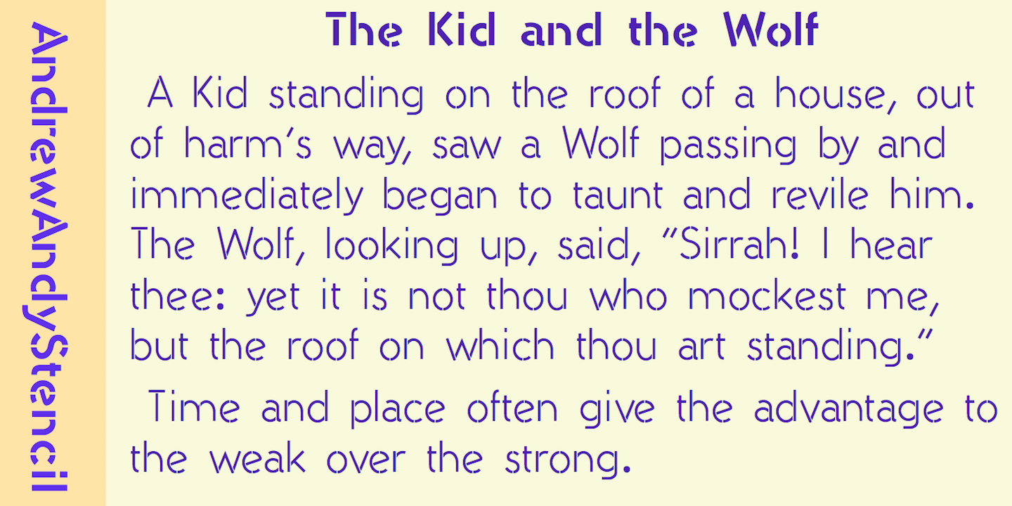 AndrewAndyStencil™