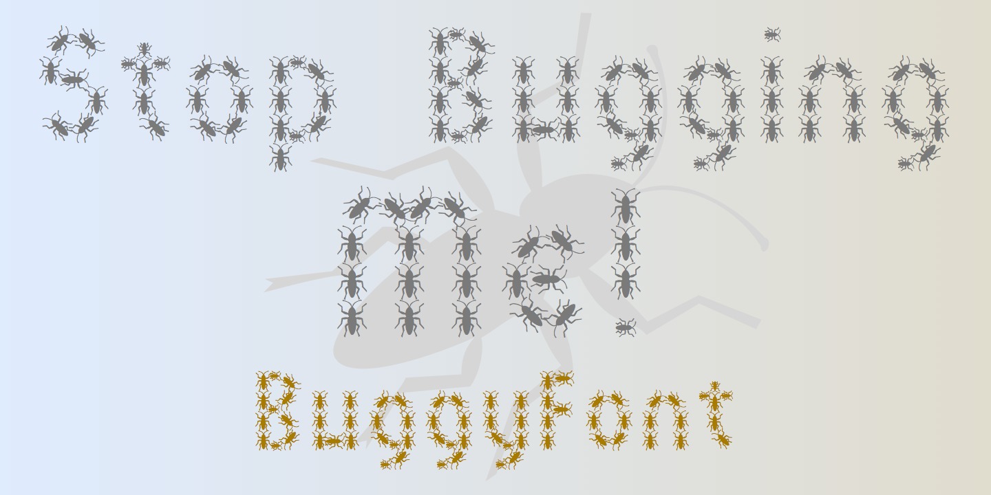 BuggyFont™