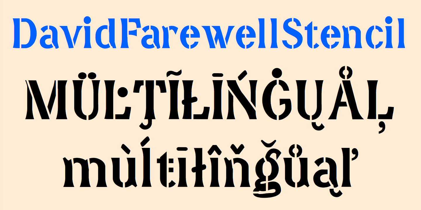 DavidFarewell Stencil™