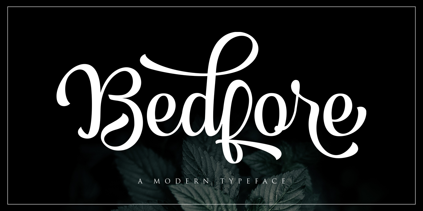 Bedfore Script