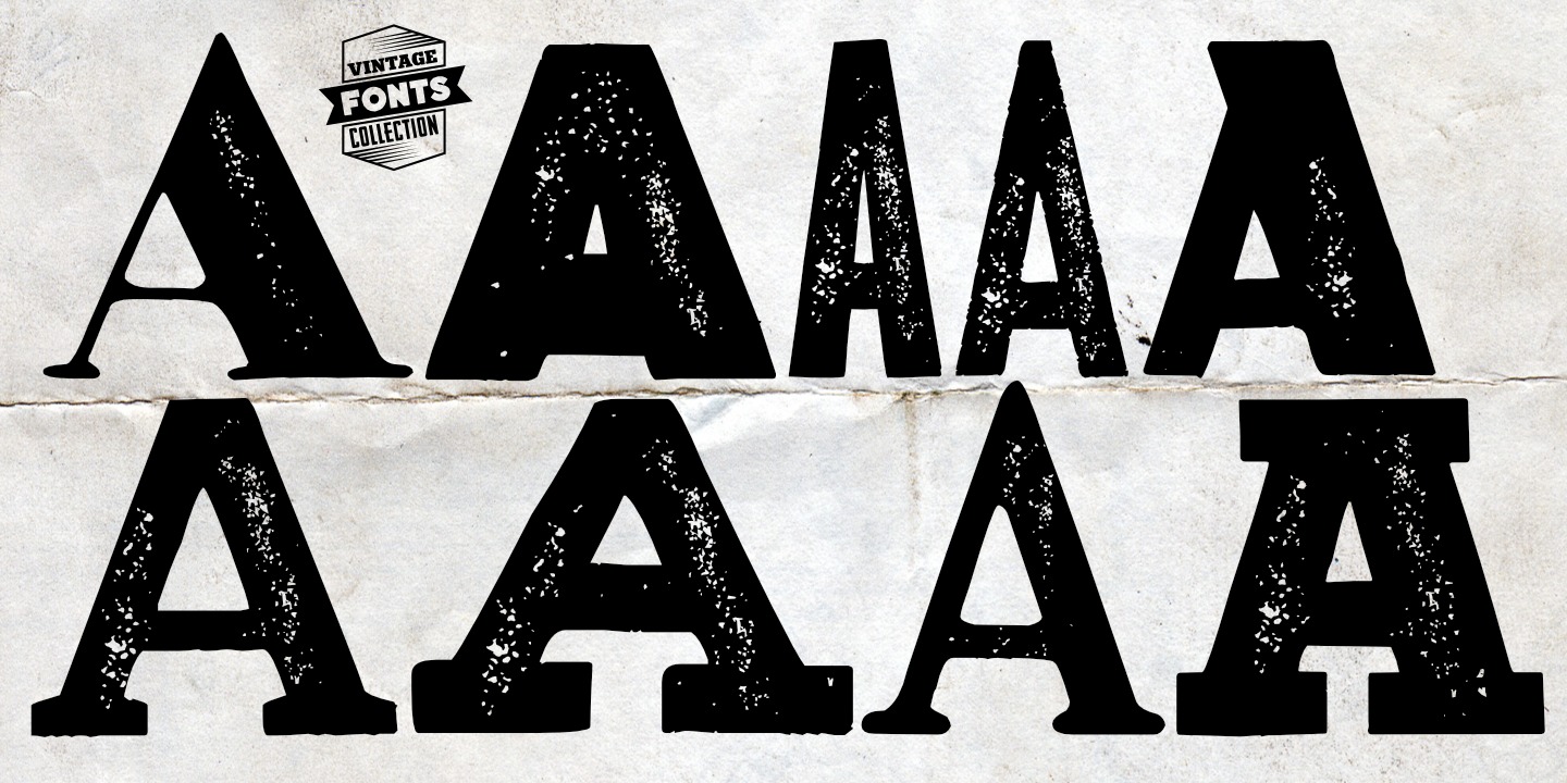 Vintage Fonts Collection
