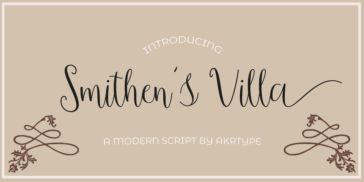 Smithens Villa script