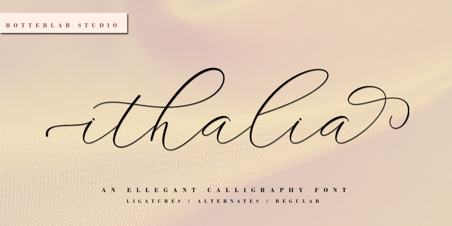 Ithalia script