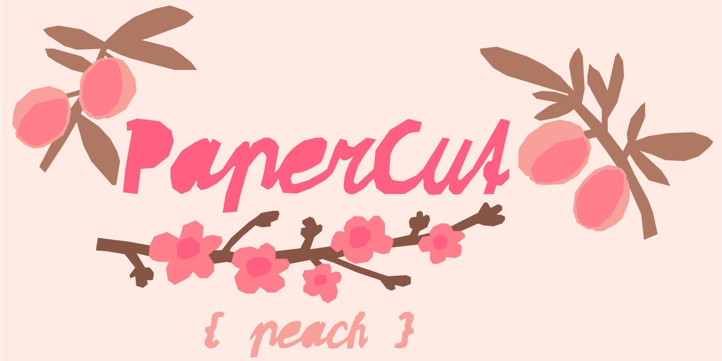 PaperCutPeach
