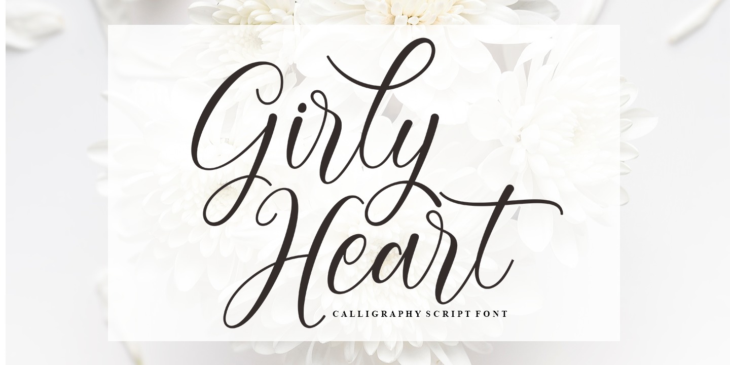 Girly Heart Script