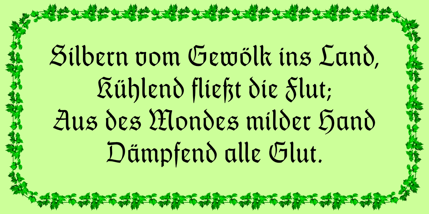 Thannhaeuser Fraktur™