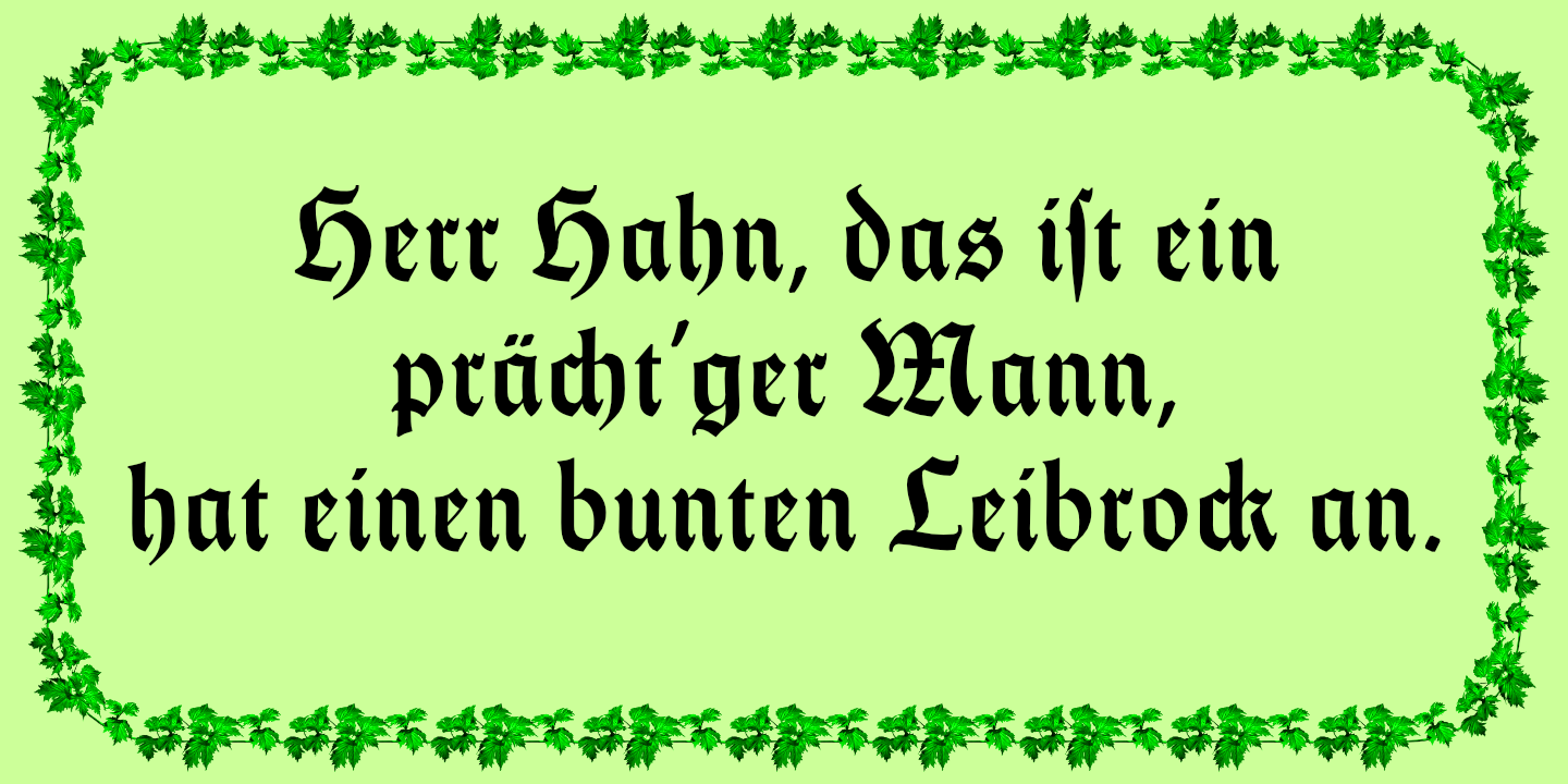 Thannhaeuser Fraktur™