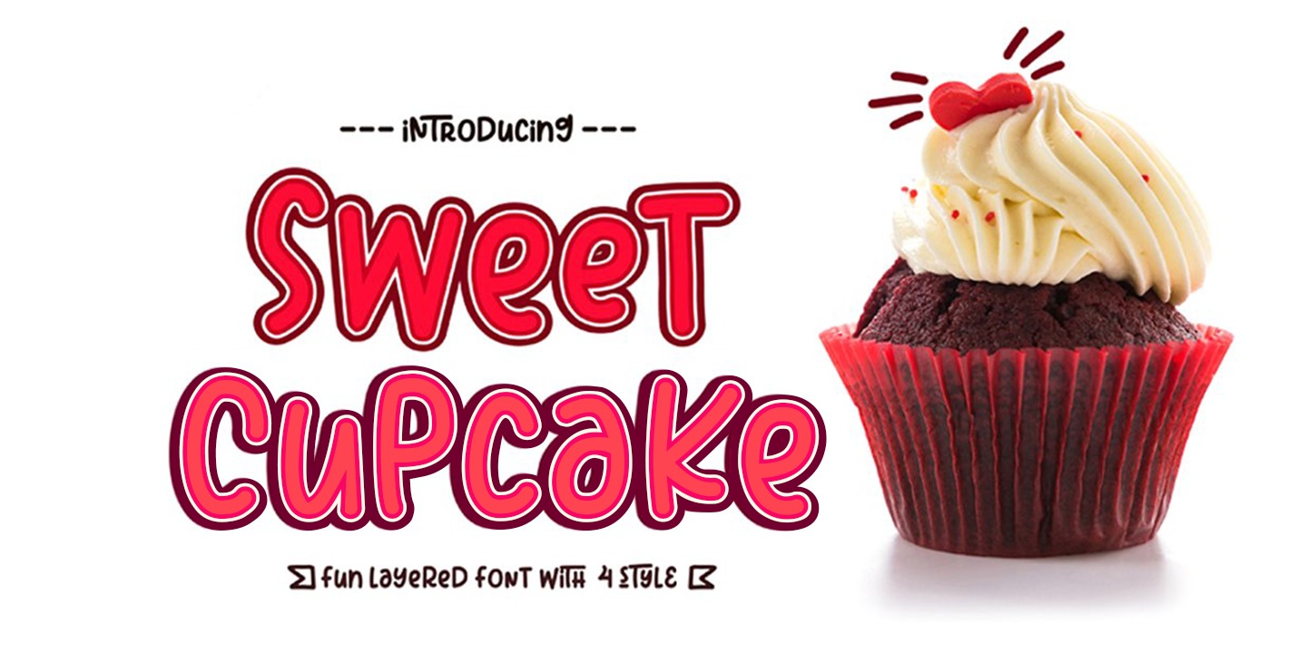 Sweet Cupcake Font font & Desktop MyFonts