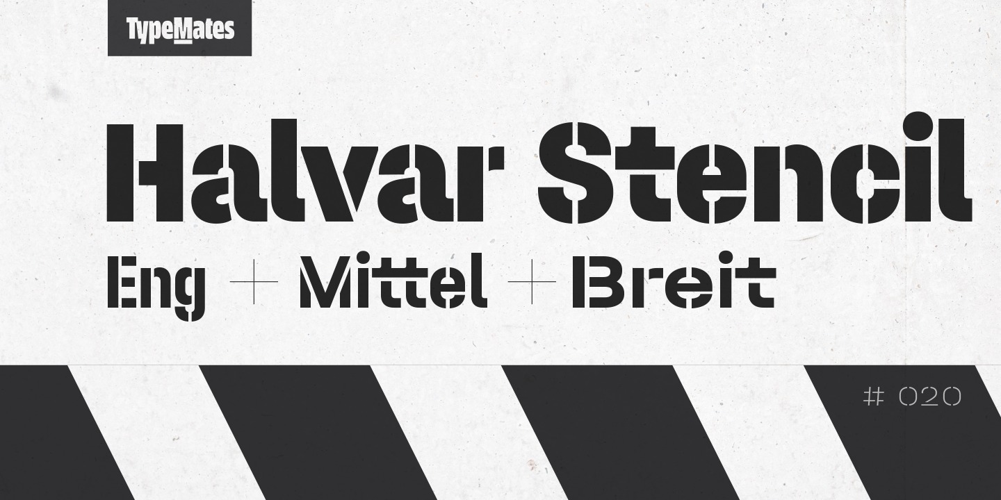 Halvar Stencil