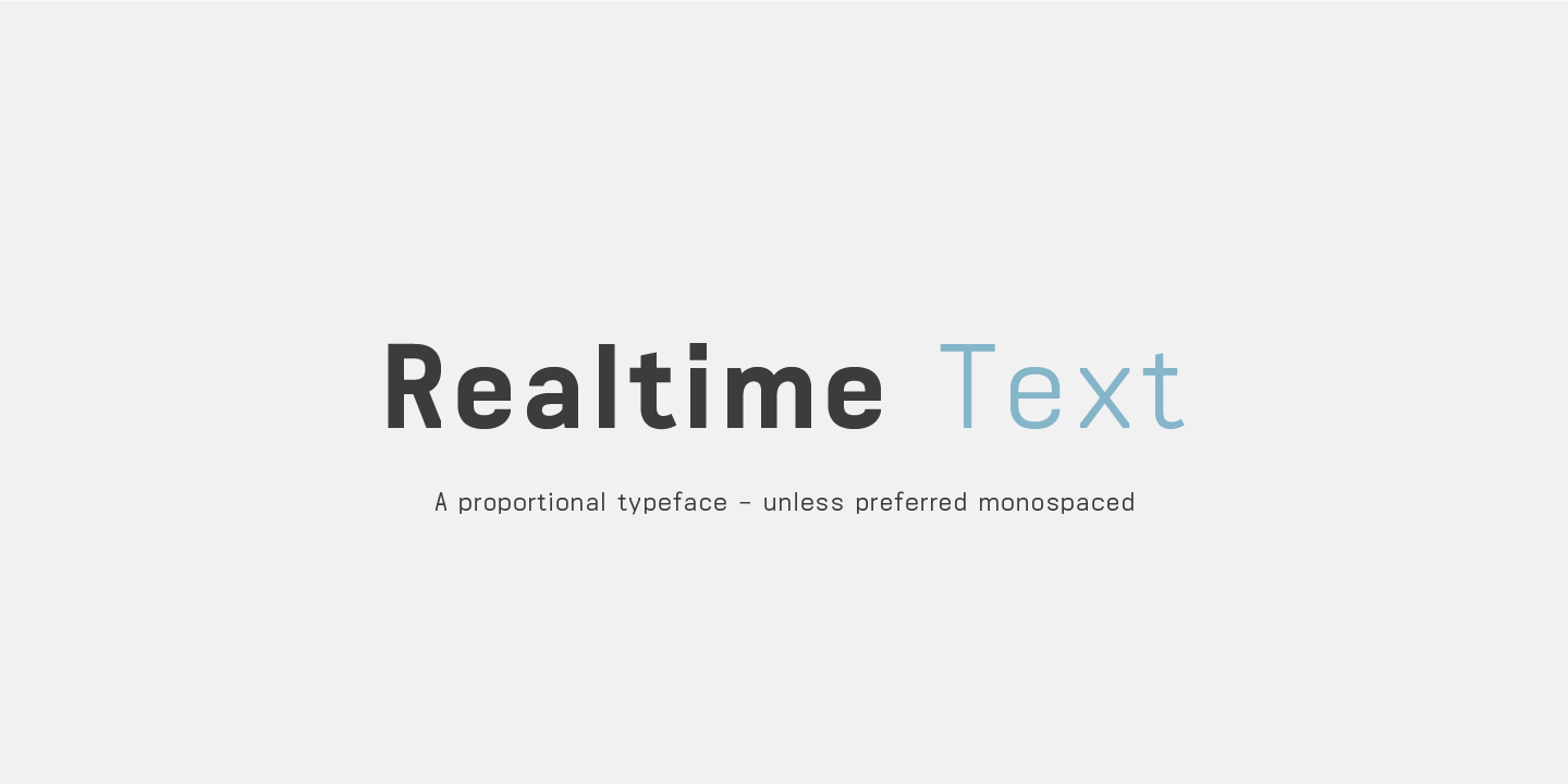Realtime Text