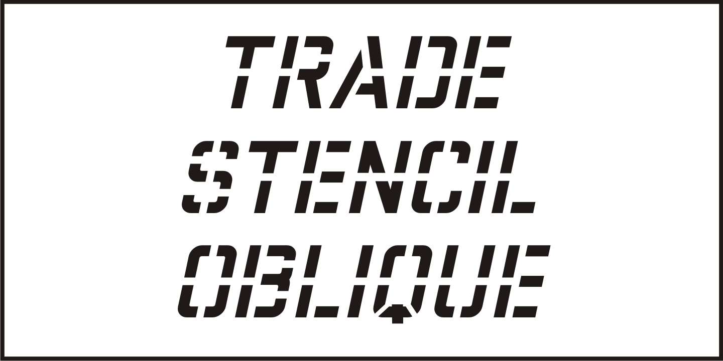 Trade Stencil