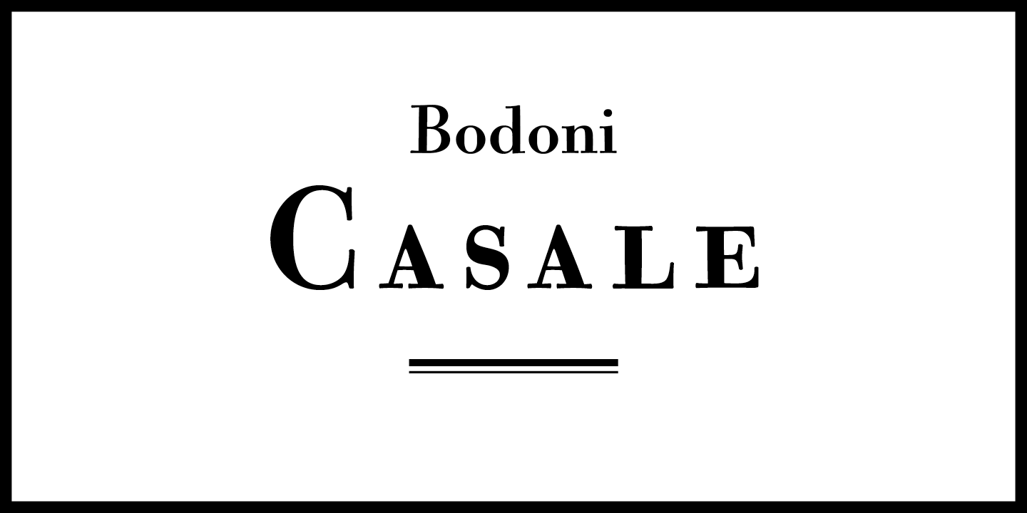 CAL Bodoni Casale