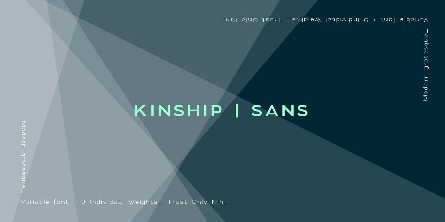 Kinship Sans