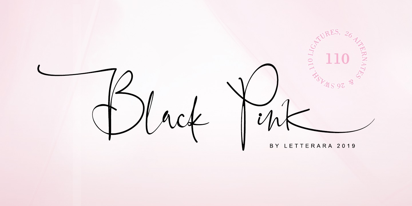 Black Pink Signature