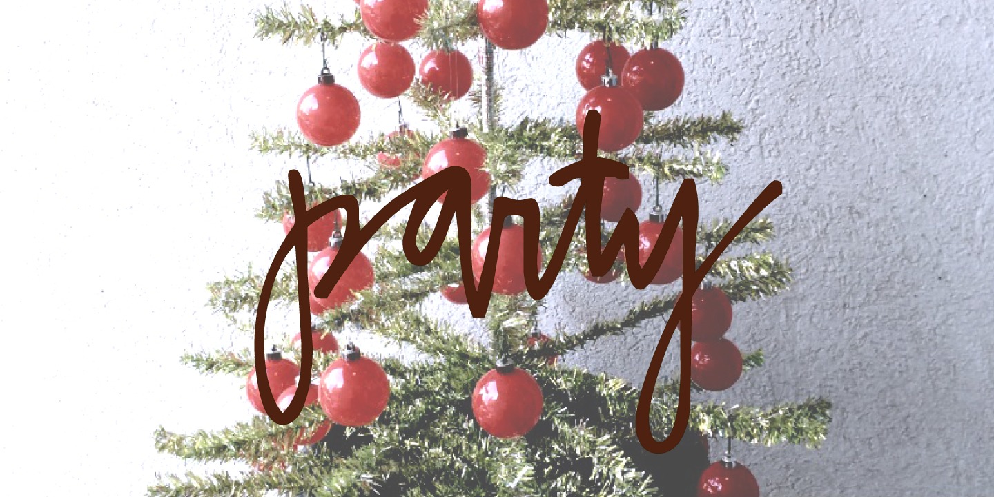 Holiday And Party Words