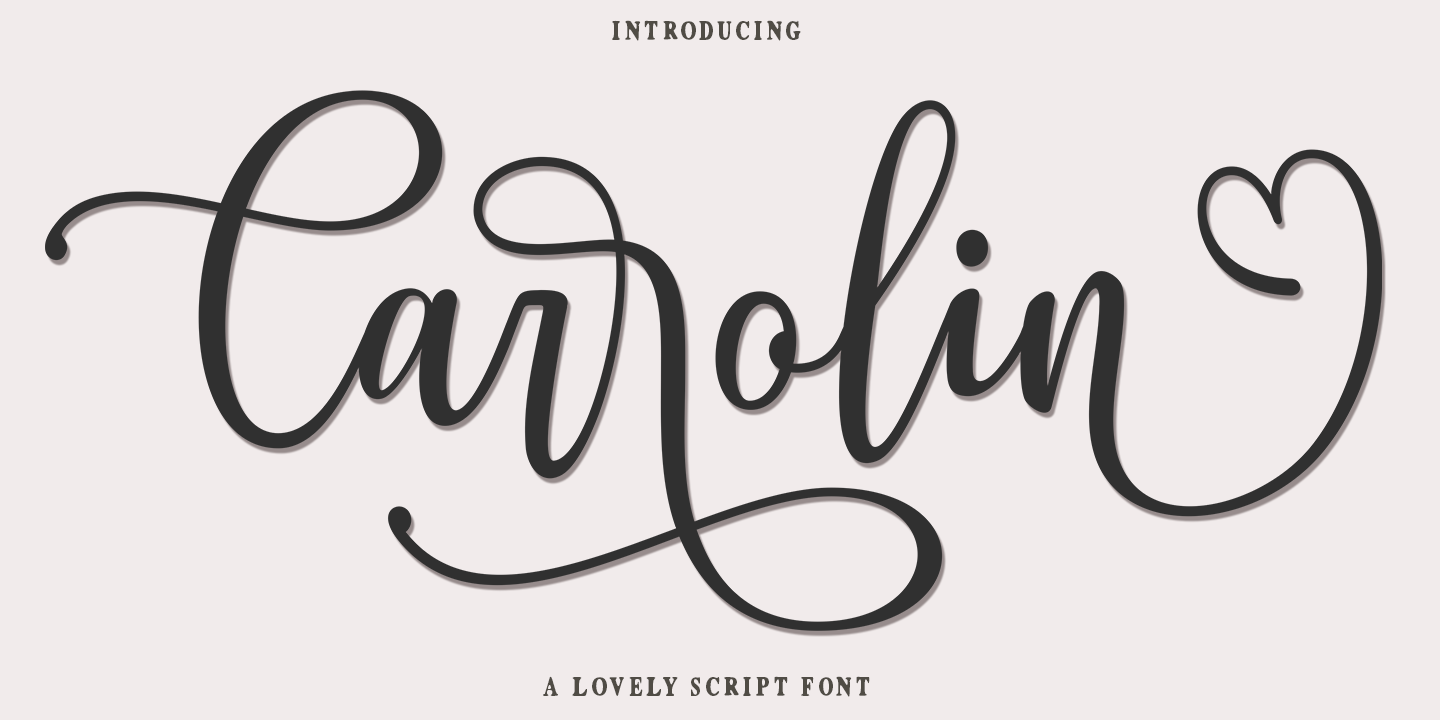 Carrolin Script