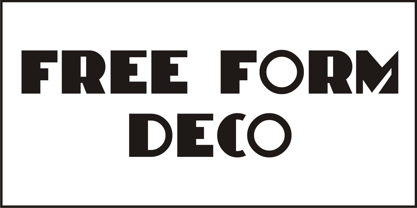 Free Form Deco