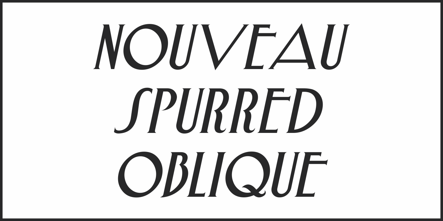 Nouveau Spurred  JNL