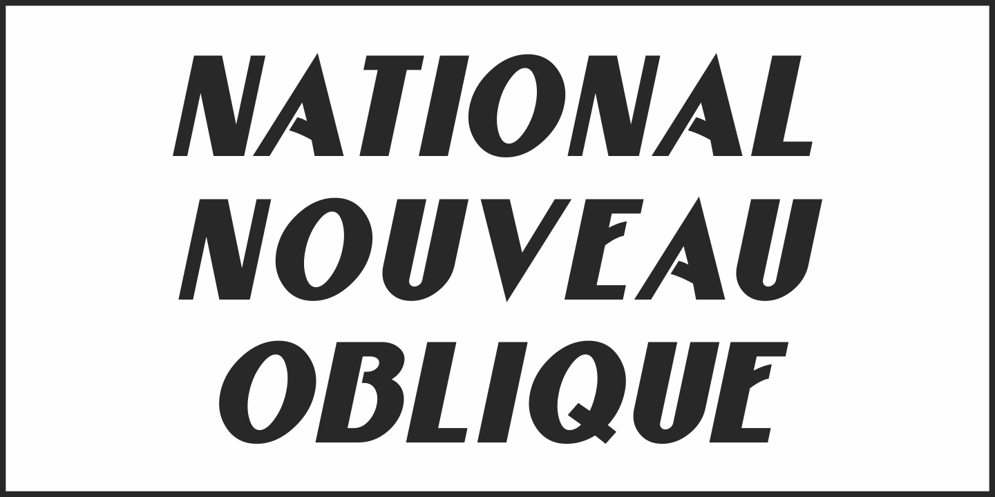 National Nouveau JNL