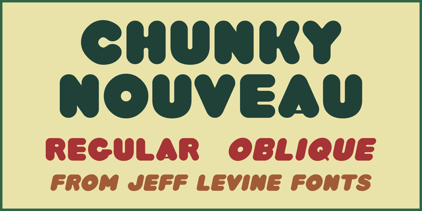 Chunky Nouveau JNL