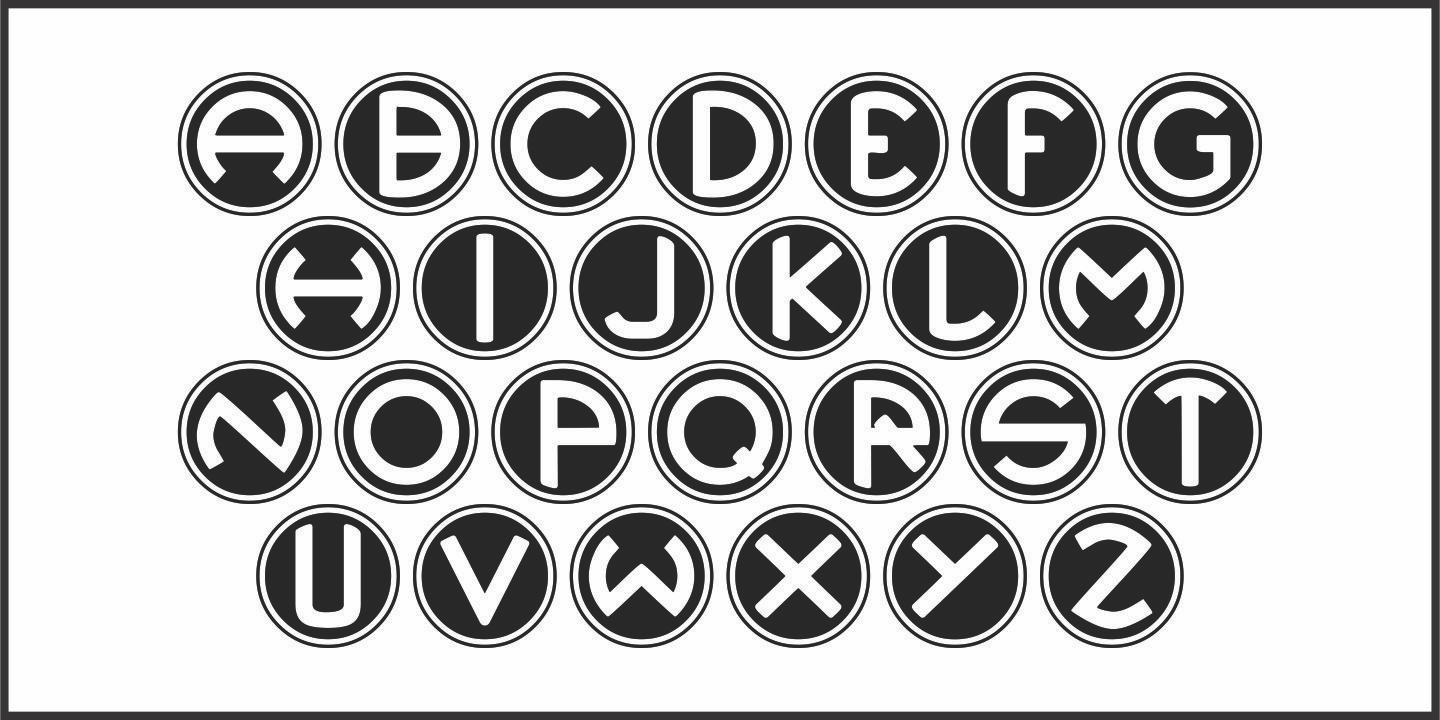 Deco Spot Initials JNL