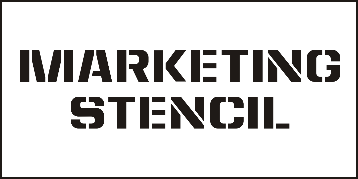 Marketing Stencil
