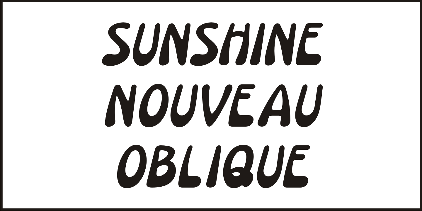 Sunshine Nouveau