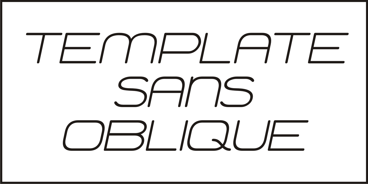 Template Sans