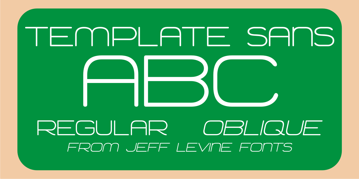 Template Sans