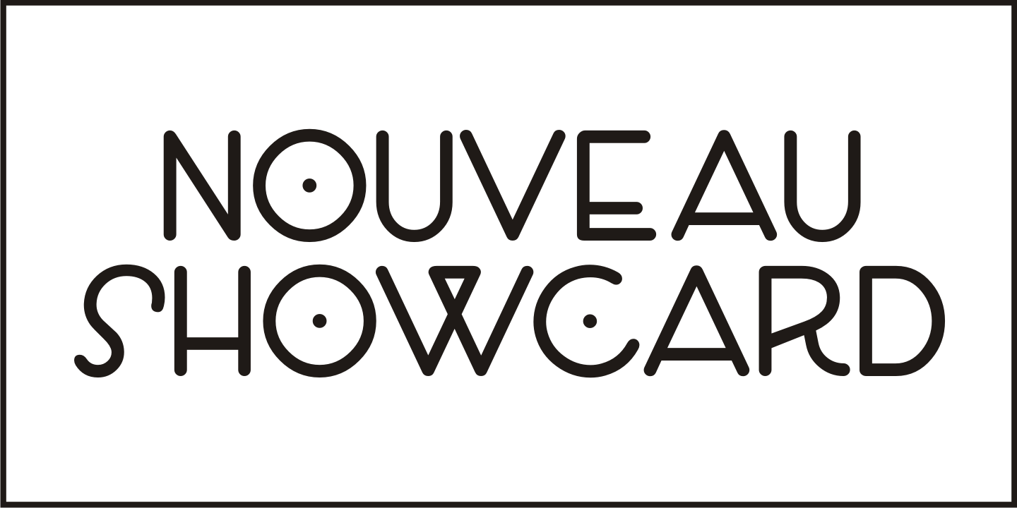 Nouveau Showcard JNL