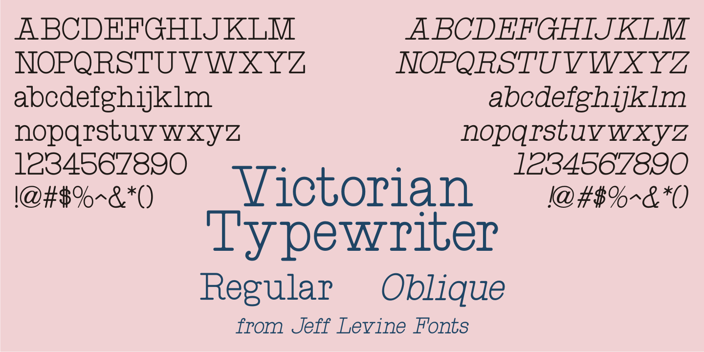 Victorian Typewriter JNL