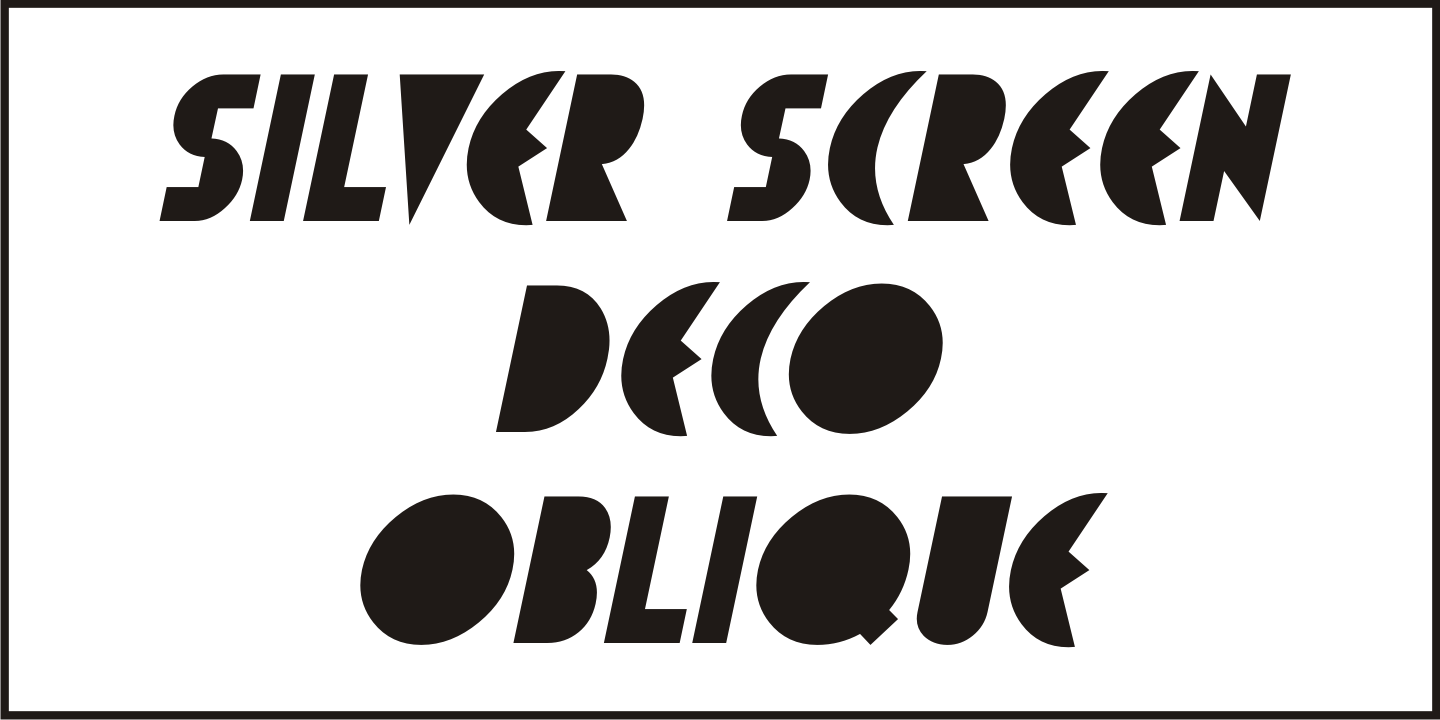 Silver Screen Deco JNL