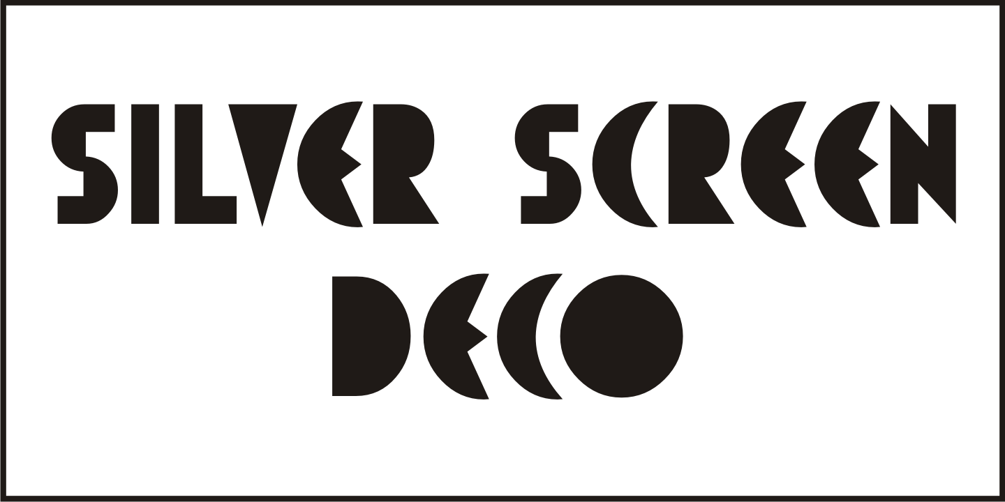Silver Screen Deco JNL
