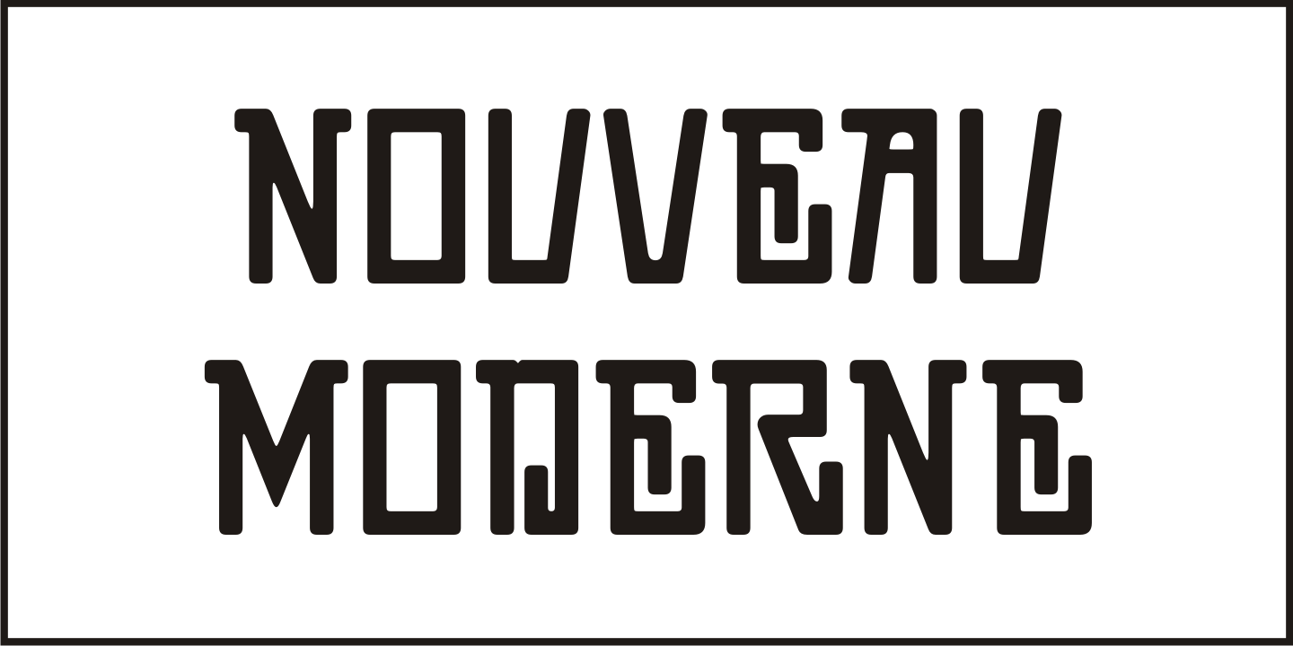 Nouveau Moderne JNL