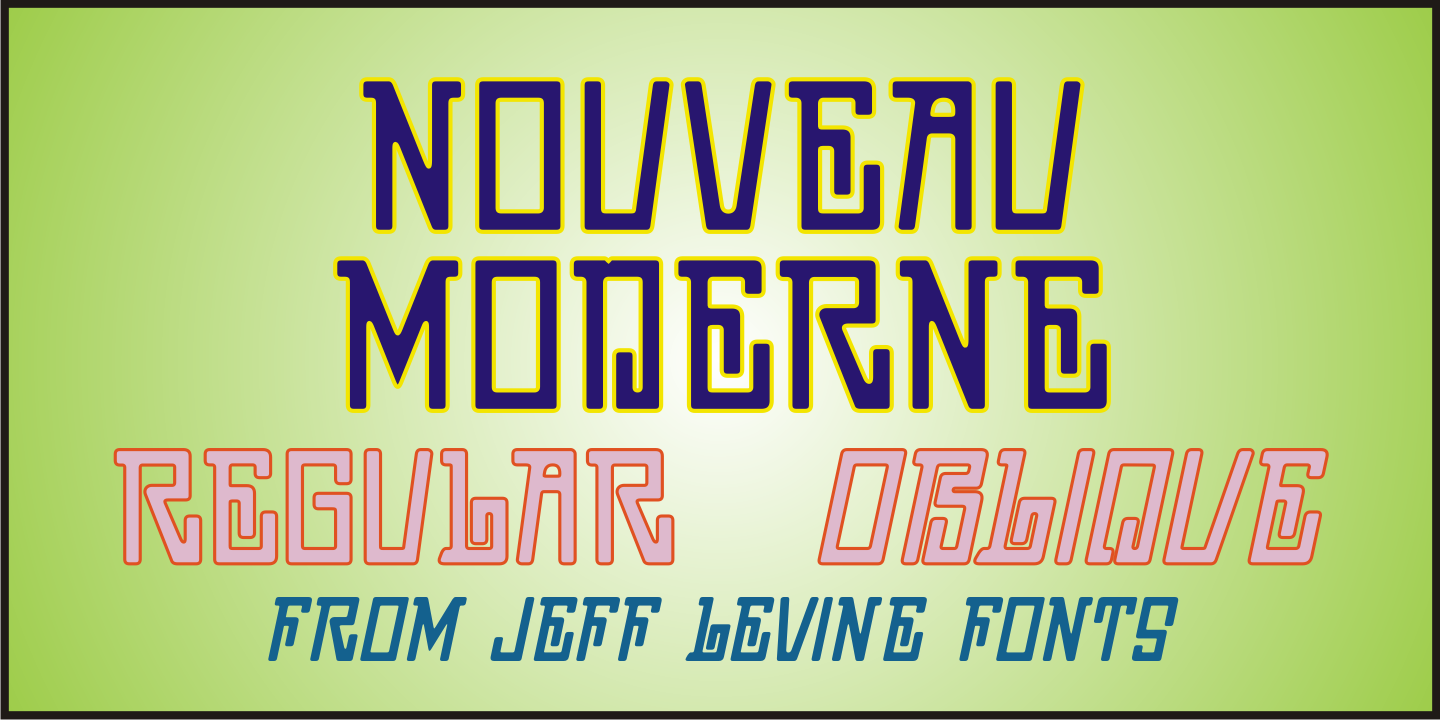 Nouveau Moderne JNL