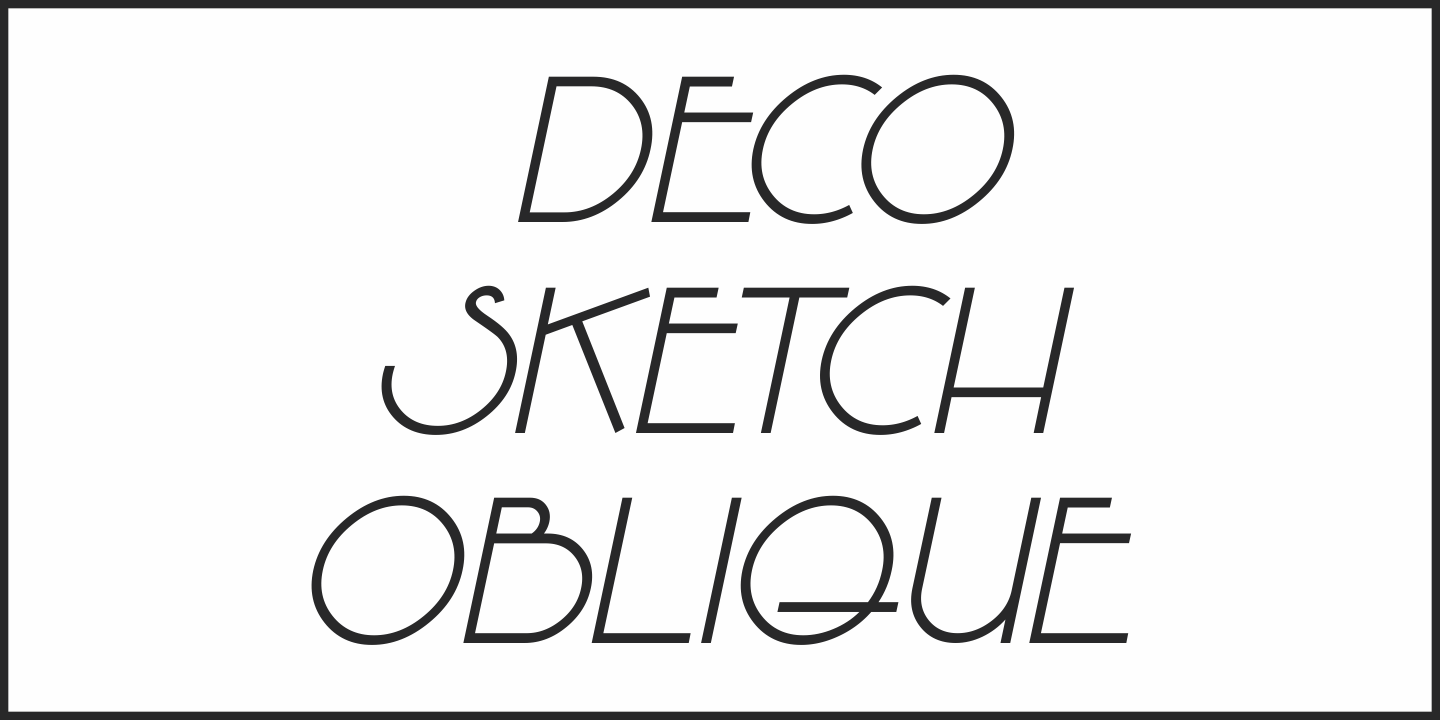 Deco Sketch JNL
