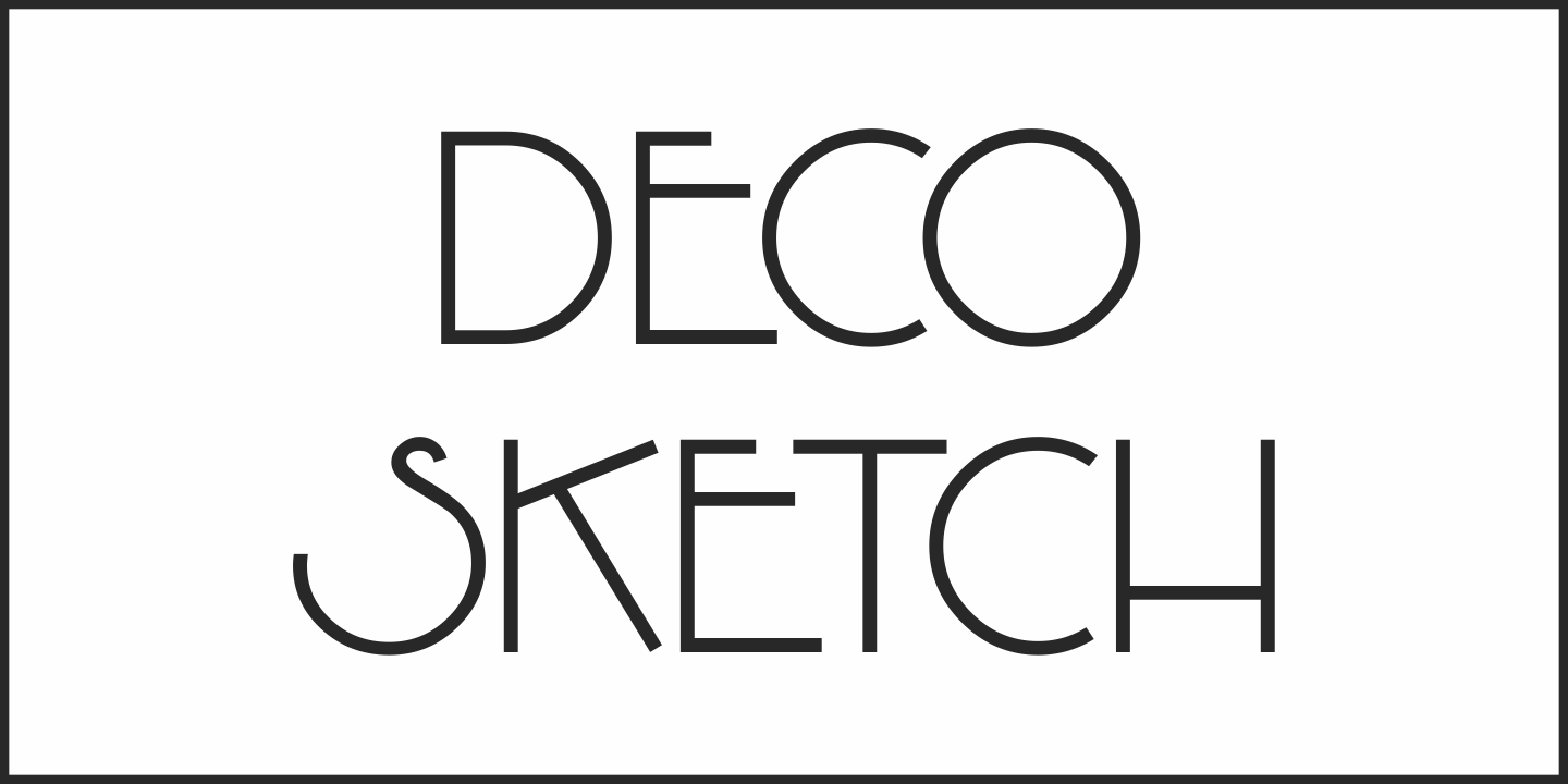 Deco Sketch JNL