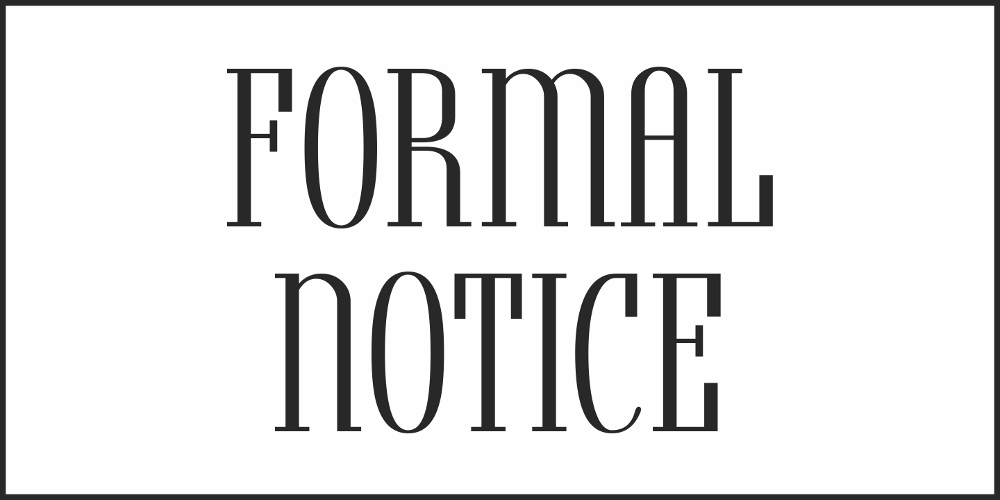 Formal Notice JNL