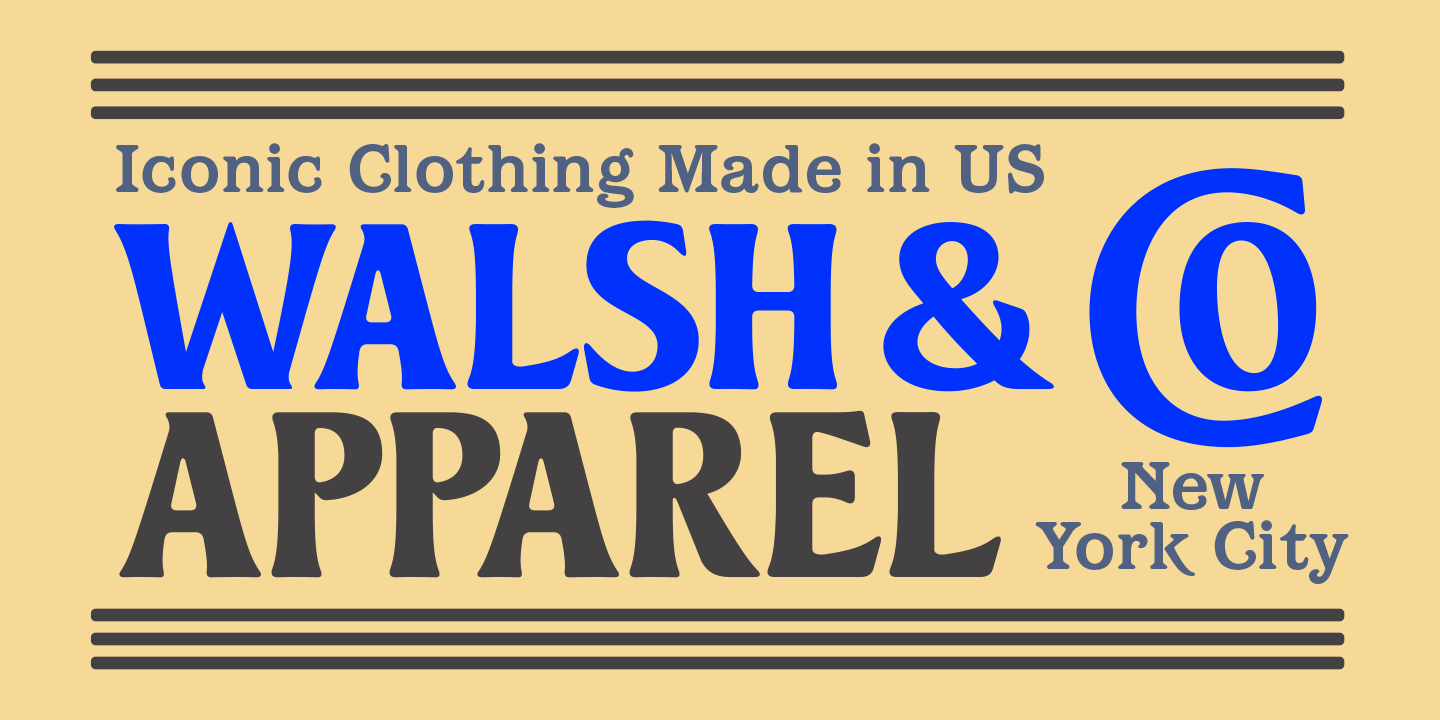 Vallejo Serif Rounded