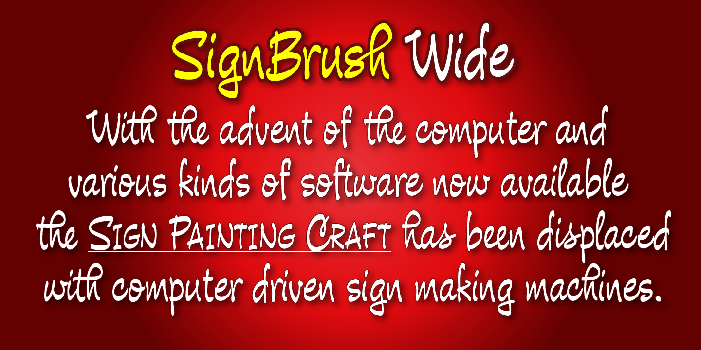 Sign Brush