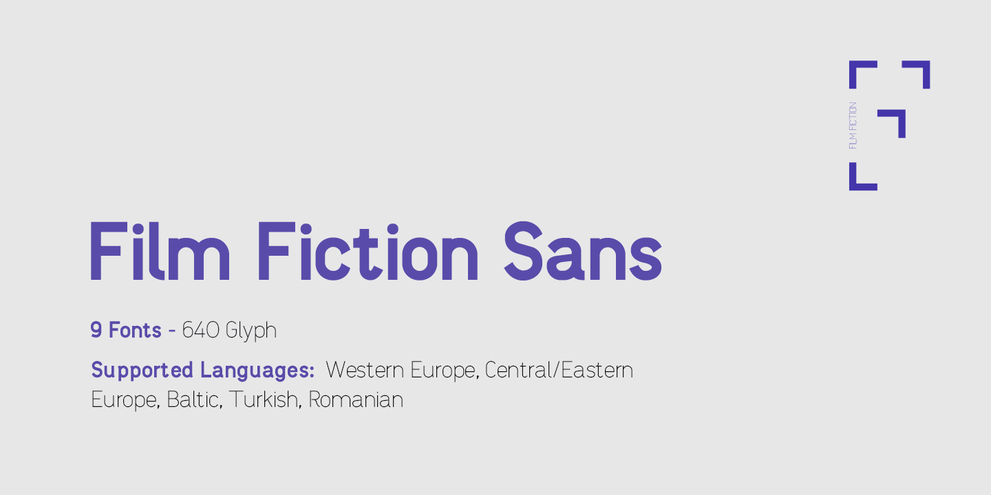 Film Fiction Sans